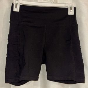 Size Small fabletics biker shorts